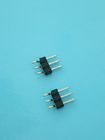 2.54mm Pitch Electronic Connectors SMD PCB Pin Header With Glass Filled PA6T Material