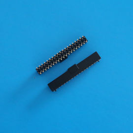 চীন Right Angle Female Header Connector , Double Type 2.0mm Pitch Female Pin Connector পরিবেশক