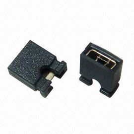 চীন Tin Plated Brass Mini Jumper Connector , 2.54mm Pitch Open / Close Type Mini Pin Connector পরিবেশক