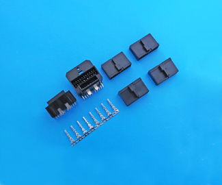 চীন 20 Pin Automotive Connectors Dual Row Nylon 66 UL 94V-0 JVT 2368HNO-2X10 পরিবেশক