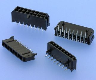 চীন Straight / Right Angle Shrouded Header Connector 2 - 30 Pin Insulation Resistance 100MΩ পরিবেশক