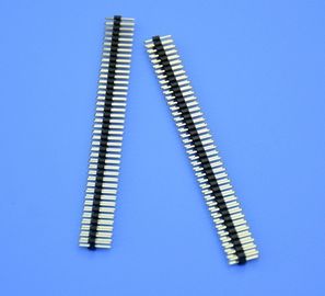 চীন JVT 2.0mm Pitch PCB Pin Header Connector Single Row Vertical Type 40 Poles Gold Plated কারখানা