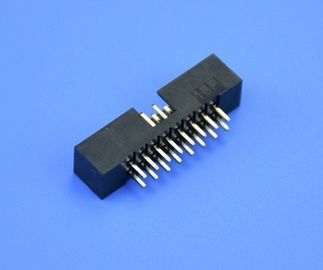 চীন PCB IDC Connector Dual Row DIP Box Header Connector 16 Pin Vertical Type কারখানা